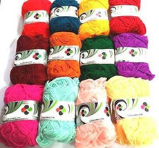 Waaome ® ( 36/PCS ) Random Colors - Wool Ball Hand Knitting Yarn/Crochet Hook Yarn(B25)